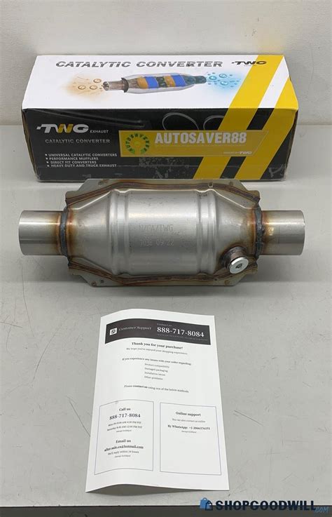 Twg Catalytic Converter Autosaver In Original Box Shopgoodwill