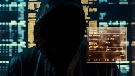 Hacker Anónimo Con Capucha Concepto De Piratería Ciberseguridad Cibercrimen Ciberataque Web