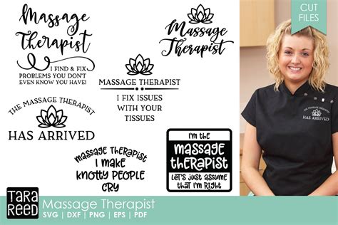 Massage Therapist Svg And Cut Files For Crafters 289610 Cut Files Design Bundles