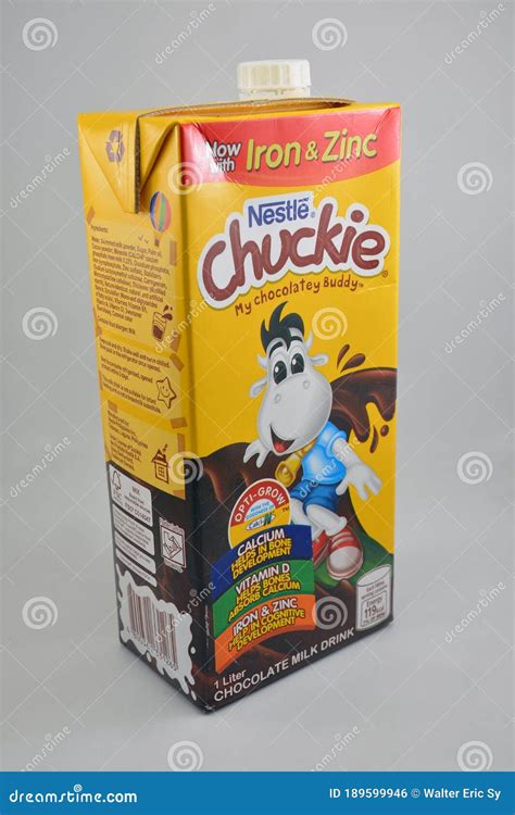 Nestle Chuckie Chocolate Drink In Manila Philippines Editorial Photo