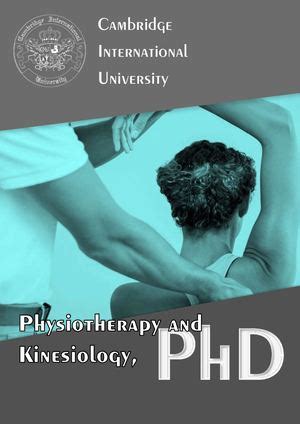 Calaméo Physiotherapy and Kinesiology Ph D