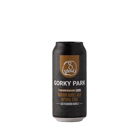 8 Wired Gorky Park Bourbon Barrel Aged Imperial Stout Beer