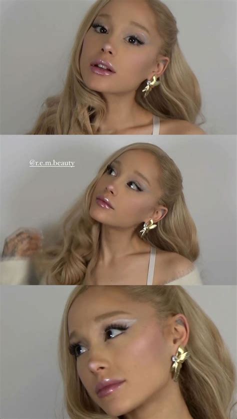 Pin by AyuSh on 𝔸ℝ𝕀 Ariana grande blonde hair Ariana grande selfie