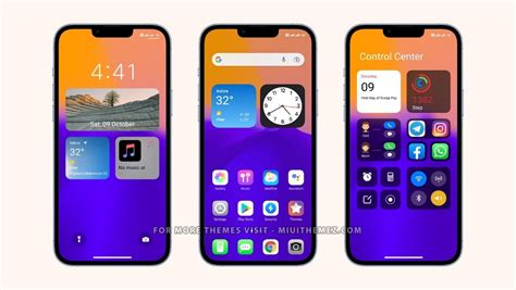 14 UI MIUI Theme With IOS Like Control Center For Xiaomi Redmi Devices