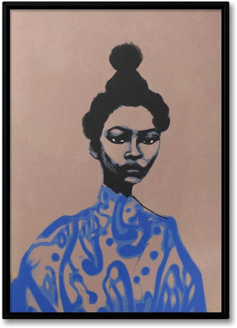 Black Woman Wall Art Black Girl Wall Decor African American