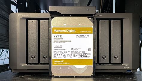 WD Gold 22TB And Synology DiskStation DS1821 Review StorageReview