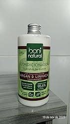 Condicionador Vegano E Natural Argan E Linha A Boni Natural Cabelos