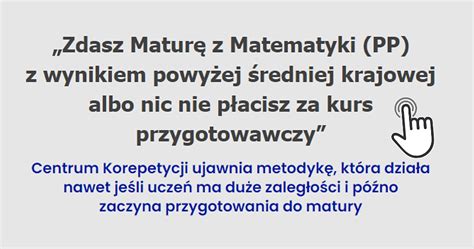 Skuteczne Korepetycje do Matury z Matematyki Szkoła Zajęć