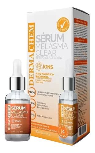 Sérum Melasma Clear Efeito Clareador Dermachem 30ml Mercadolivre