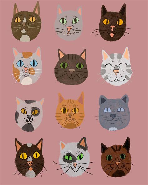 Ugly Cats Print By Destindraws On Deviantart