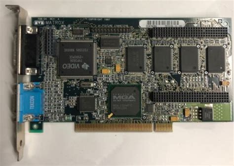 Matrox Millennium Ii 708 04 4mb Pci Video Card Mil2p4bn20 Ebay