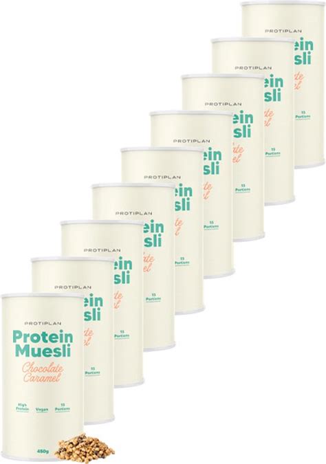 Protiplan Protein Muesli Chocolade Karamel Stuks X Gram Bol