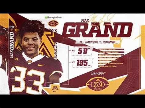 Max Grand Highlights Gopher Football Hyprr Signing Day Youtube