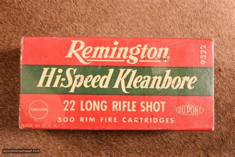 Remington Hi Speed Kleanbore Lr Shot Rare