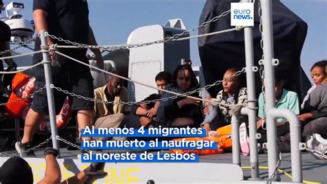 Crisis Migratoria Un Naufragio En Las Costas De La Isla Griega De