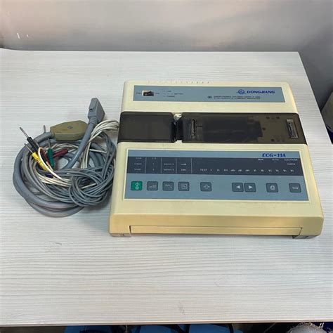 Secondhand Dong Jiang Ecg A Channel Ecg Device Medbidding