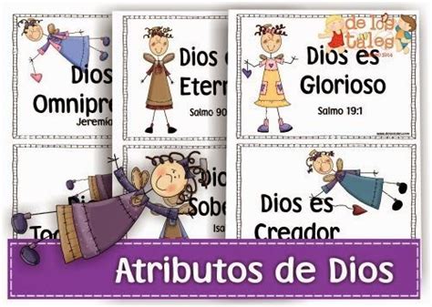 De Los Tales Los Atributos De Dios Escuela Dominical Para Niños Lecciones Bíblicas Para