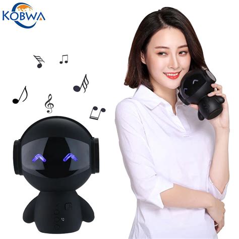 Intelligent Bluetooth Wireless Robot Speaker Mini Bass Stereo Music Box