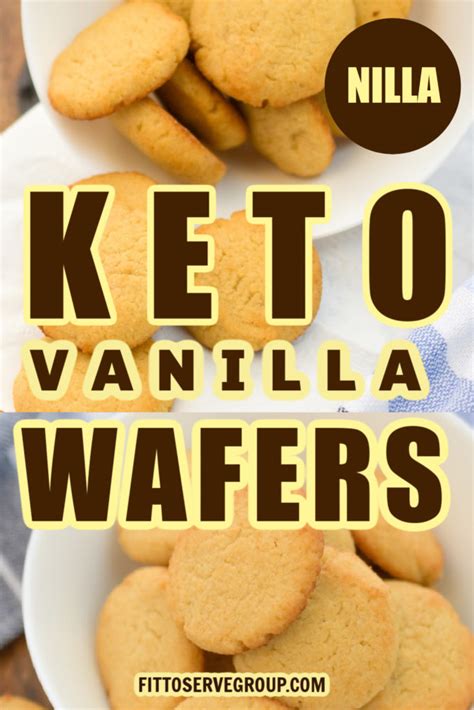 Keto Vanilla Wafers Fittoserve Group