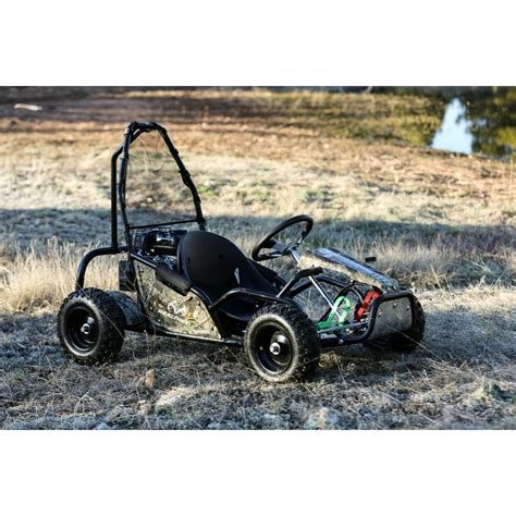 Realtree RTK100 Gas Powered 98cc Camo Power Ride-On Go Kart, 45% OFF