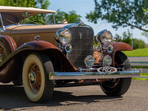 1932 Cadillac V 16 Sport Phaeton By Fisher Monterey 2021 RM Sotheby S