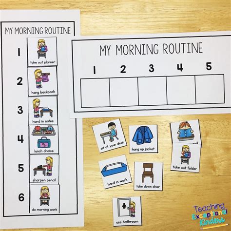 How To Set Up An Effective Kindergarten Morning Routine Teaching Exceptional Kinders