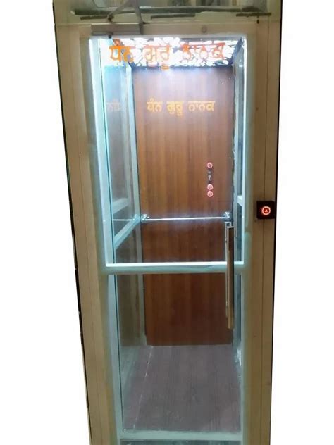 Glass Passenger Elevator Without Machine Room Maximum Speed 0 7m S At Rs 385000 In Dharmapuri