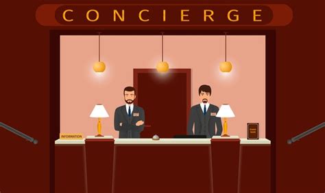 Conciergerie De Luxe Over Royalty Free Licensable Stock Vectors