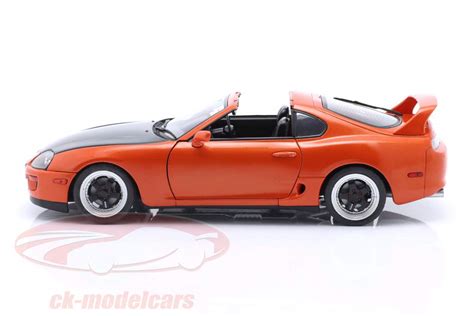 Solido 1 18 Toyota Supra Mk4 A80 Streetfighter Baujahr 1993 Orange