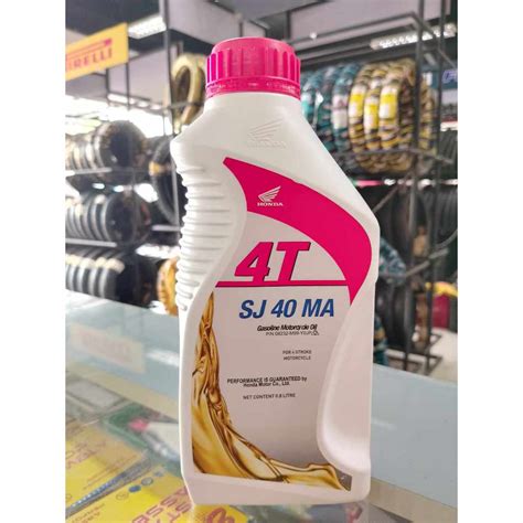 HONDA GENUINE OIL 4T MONO GRADE SJ 40 MA 800 Ml 08232 M99 Y0JP1