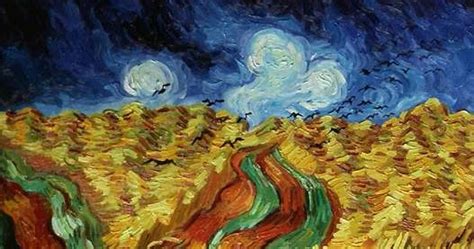 CAMPO DE TRIGO CON CUERVOS Vincent Van Gogh 1890 ENCUENTROS