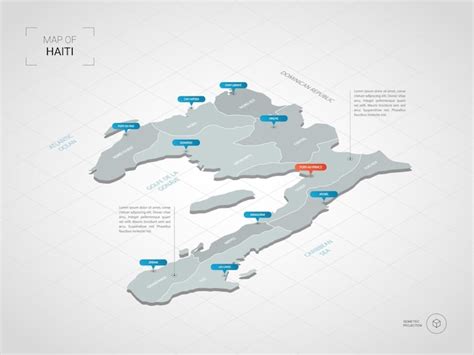 等尺性モザンビーク地図。都市、国境、首都、行政区画、ポインターマークのある定型化された地図のイラスト。グリッドとグラデーションの背景