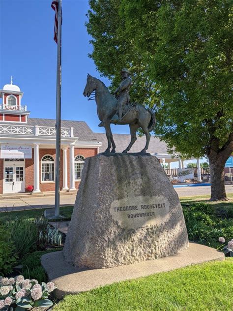 Theodore Roosevelt Rough Rider Statue Mandan North Dakota