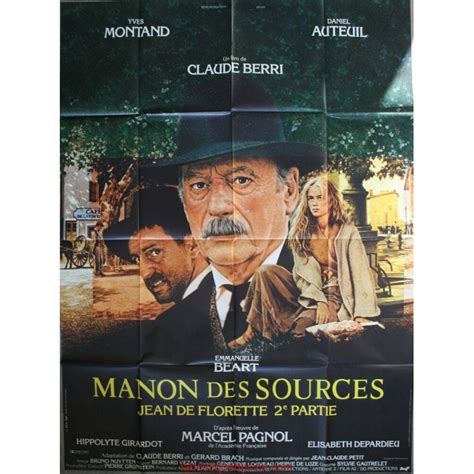 Affiche Jean De Florette Et Manon Des Sources Disponible Chez Loulou