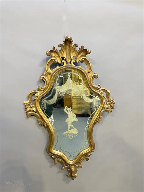 Antiques Atlas Venetian Gilt Wall Mirror