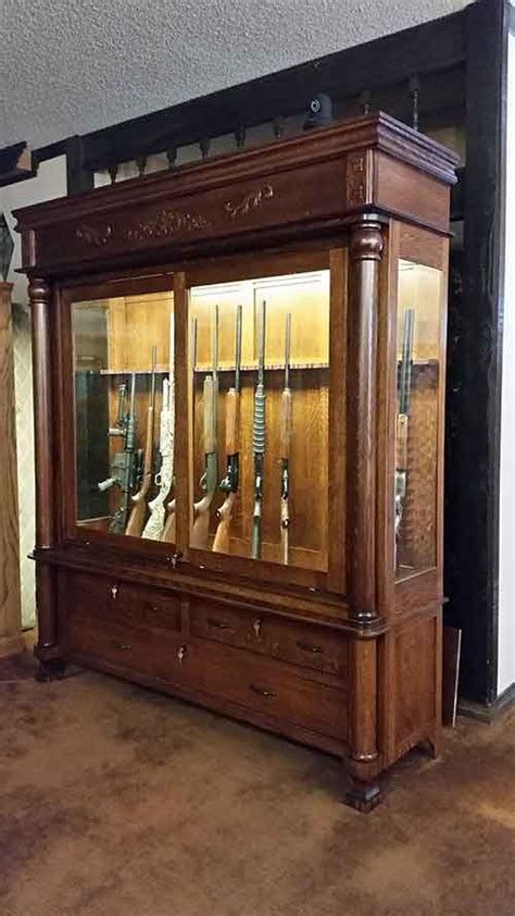 Custom Gun Cabinets - Amish Custom Gun Cabinets