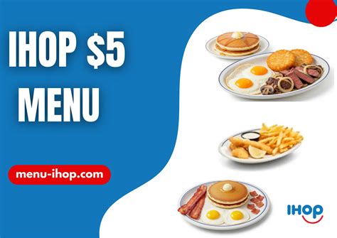 IHOP $5 Delicious Menu 2025