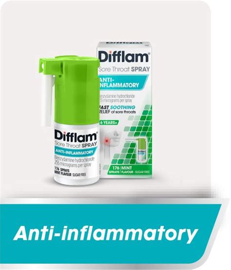 Buy Difflam Plus Sore Throat Anaesthetic Spray Watermelon 30ml Online