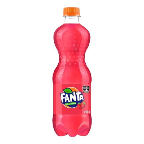 Refresco Fanta Sabor Fresa 600 Ml Walmart