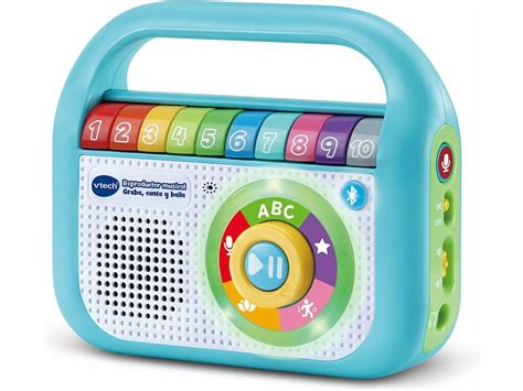 Reproductor Musical Graba Canta Y Baila Vtech 615522 Juguetilandia