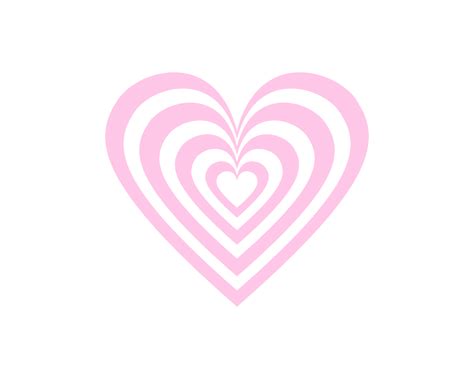 Layered Pink and White Heart Drawing 16349281 PNG