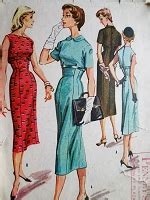 1950s Lovely Sun Dress And Jacket Pattern McCall 8345 Around The Clock