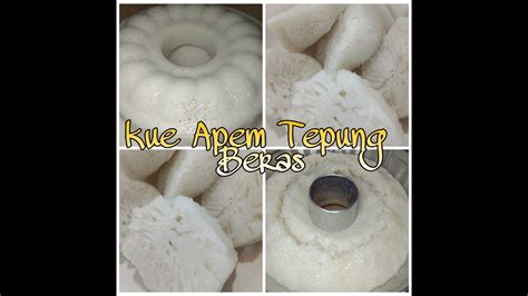 Resep Kue Apem Tepung Beras Pak Thong Ko ANTI GAGAL YouTube