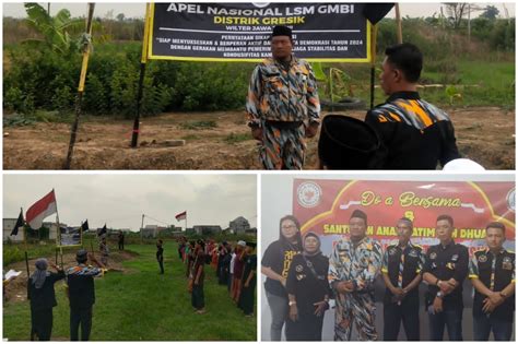 LSM GMBI Distrik Gresik Wilter Jatim Siap Berperan Aktif Mensukseskan