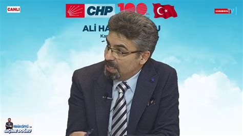 SEÇİME DOĞRU CHP ADAY TANITIM TOPLANTISI YouTube