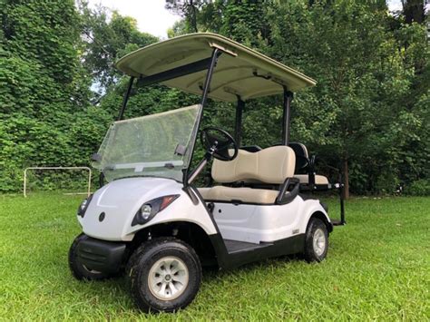 Yamaha Drive G29 Fuel Injected Gas Golf Cart Led Lights 4 Seats 20 Mph For Sale From United States