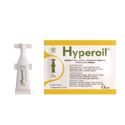 Olej na povrchové alebo hlboké kožné lézie | Hyperoil.sk