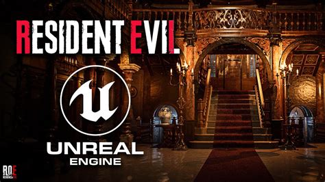 Resident Evil 1 Remake Unreal Engine 5 Spencer Mansion Showcase