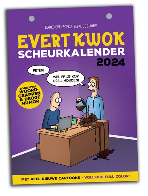 Nieuwe Scheur Kalenders Evert Kwok