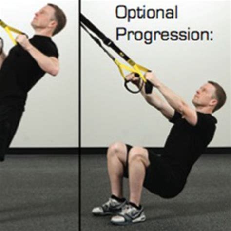 Trx Row Squat 通过 S C 锻炼方法 Skimble Workout Trainer